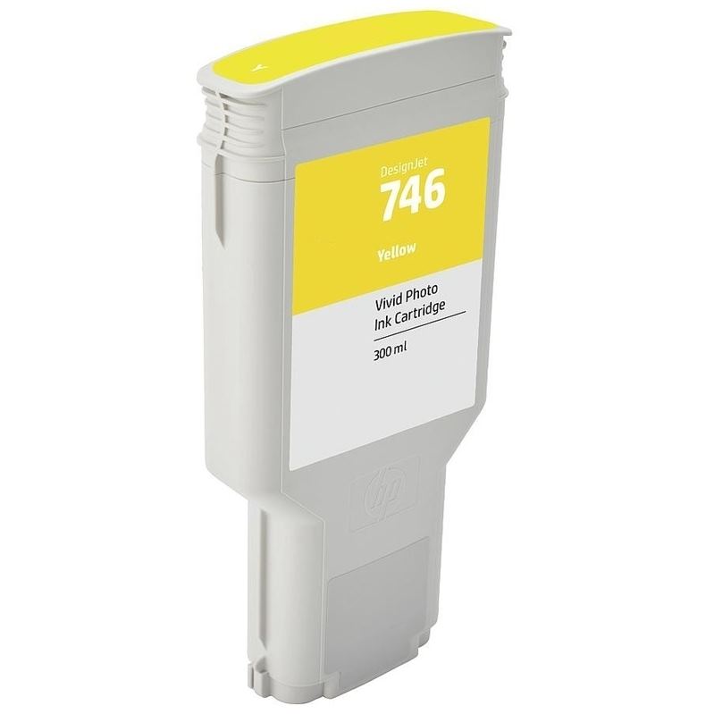 HP 746 DesignJet Yellow Ink Cartridge (P2V79A)