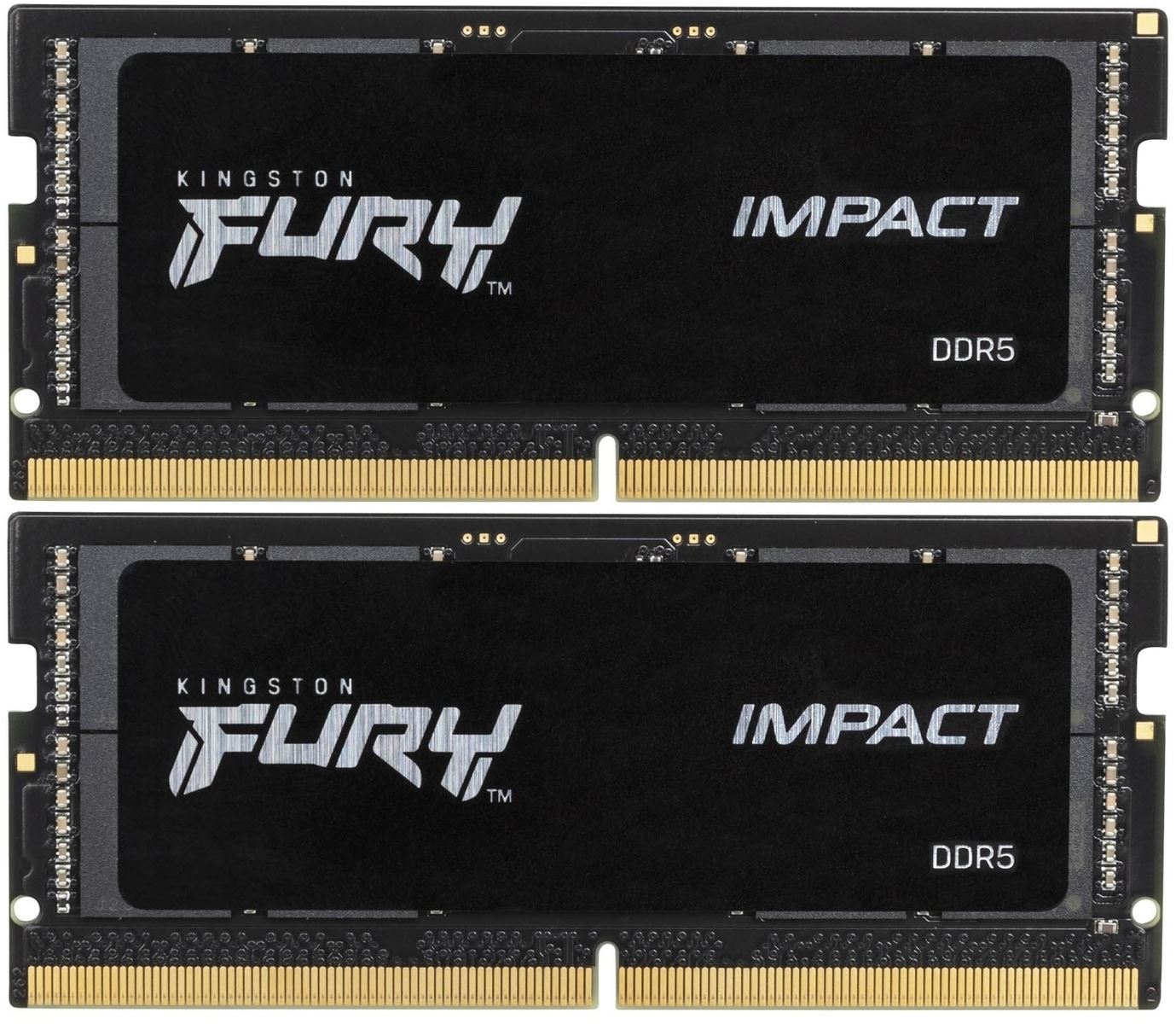 Kingston Fury Impact 2x16GB (DDR5-6000, CL38) SO-DIMM Notebook Memory