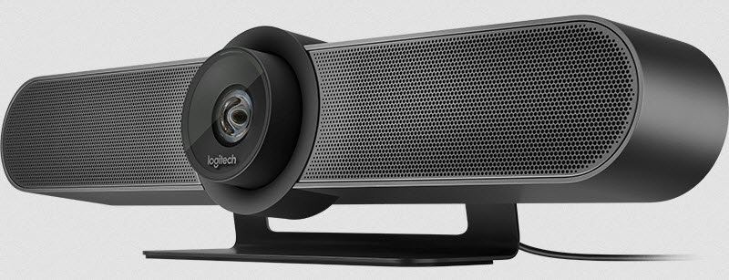 Logitech MeetUp Conference Camera with 4K UHD Sensor and Motorised Pan