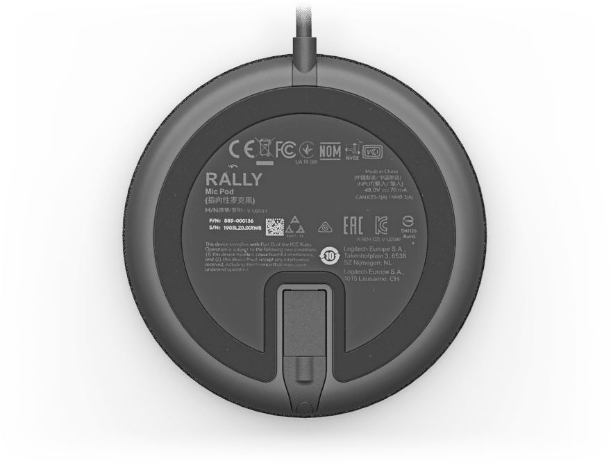 Logitech VC Rally Mic Pod - Image 4