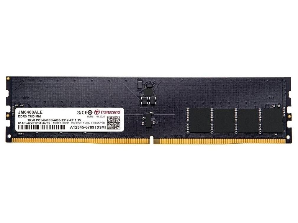 Transcend JetRam 32GB (DDR5-6400, CL52) Desktop Memory